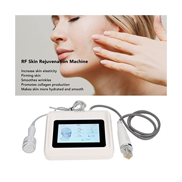 Fractional RF Microneedling Machine éliminant lœdème RF rajeunissant la peau pour fosses de variole prise UE 