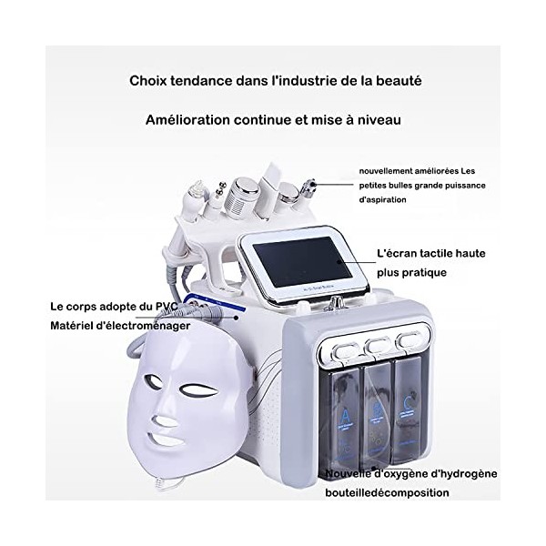 biudxbo Hydrafacial Wasserstoff 7 In 1 Sauerstoff Schönheit Maschine Faltenentfernung Reinigen Verjüngung Wasser Dermabrasion