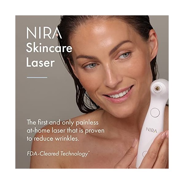 NIRA Skincare Laser – Dispositif avancé anti-âge, réduit les rides et rides fines, éliminé par la FDA, cliniquement prouvé, s