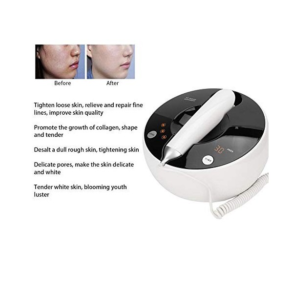 Instrument de beauté en radiofréquence Lifting du visage RF Élimination des rides Appareil de beauté anti-âge Levage de la pe