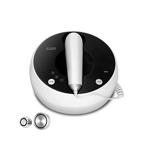 Xverycan Appareil de soins de la peau avec deux têtes pour le visage et le corps, massage du visage pour femme avec 3 niveaux