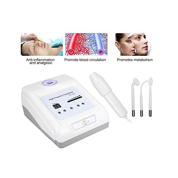 Machine faciale dispositif facial à haute fréquence Peau faciale de solvant de rides de tache dacné de soin de peau serrant 