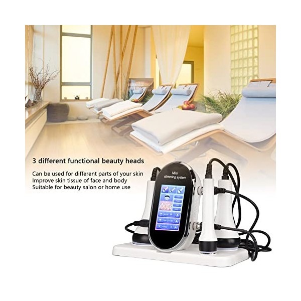 Mini Appareil de Radiofréquence RF, Machine Multifonctionnelle de Beauté du Visage pour le Corps Prise UE