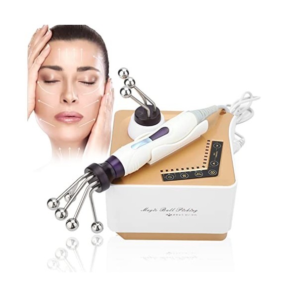 Machine faciale micro-actuelle de massage, levage de visage serrant linstrument de beauté anti-ride pour le visage raffermis