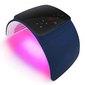 Masque facial photonique à 7 couleurs LED, masque facial de luminothérapie à LED, dispositif de spa de beauté pour le rajeuni
