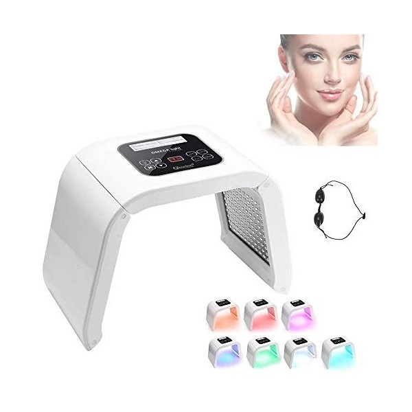 Rotekt Instruments de beauté de 7 Couleurs PDT LED, Machine photodynamique de rajeunissement de Peau pour Le Traitement Facia