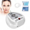 Machine de microdermabrasion de diamant 3 en 1 pour le visage, équipement professionnel de microdermabrasion de dermabrasion 