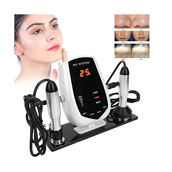 HAOX Machine de Beauté du Visage RF, Multifonctionnelle Resserrement la Peau et Corps par Radiofréquence Dispositif Anti-âge 
