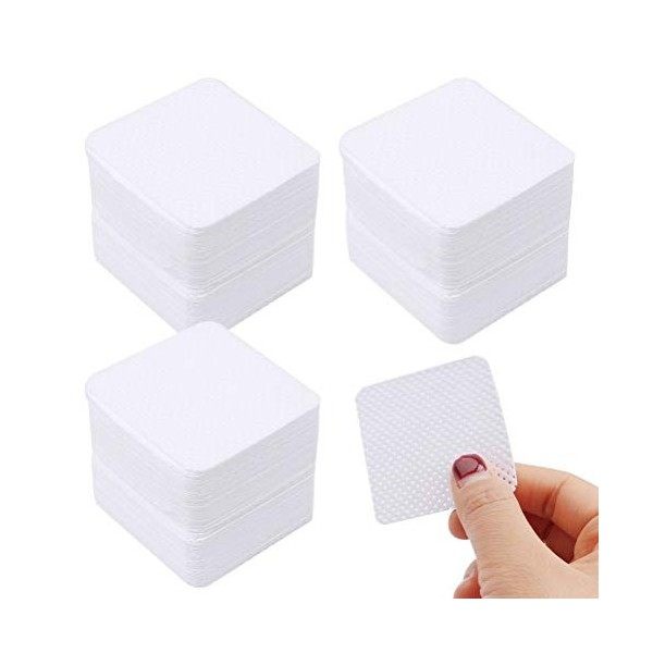 300pcs Coton Ongles Gel Non Pelucheux, Cleaner Ongles Degraissant Lingettes à Ongles Non Pelucheux Degraissant Ongle Gel Ling