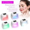 PDT 7 Colors Lumière Photodynamique Faciale Soin de la peau Rajeunissement Thérapie Photonique Machine, Masque Pour Soins Du 