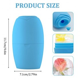 Petit rouleau de glace cube pour le visage et les yeux, rouleau de massage pour le visage, outils de soins de la peau pour él