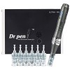 Dermapen, Dr pen Stylo électrique sans fil M8S Microneedle avec cartouches 36 PIN х 3 et 12 PIN х 1 Aiguilles pour les rides,