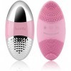 SUNMAY Brosse de nettoyage du visage ovale Sonic - Appareil de massage du visage avec fonction ionique positif et négatif - P