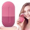 Kryzalite® Rouleau à glace pour le visage, le style coquillage - En silicone - Réutilisable - Portable - Pour réduire les por