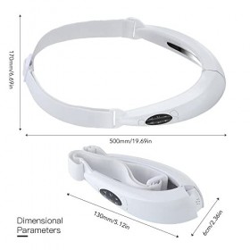 SKJJL Facial Lifting Machine, V Face Machine, 5 modes Face Massager, 8 Vitesses Rouge Bleu Photothérapie Masseur Facial