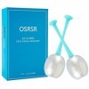 OSRSR Ice Globes Cryo Sticks Outils de massage du visage, soins de la peau en acier inoxydable incassable, rouleau de beauté 