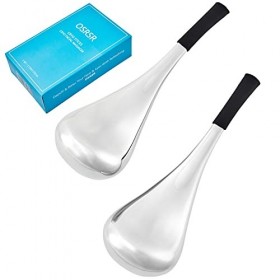 OSRSR Bâtons de Cryo,Boules de glace pour femme,Masseur de beauté du visage en acier inoxydable incassable, les cernes, les p
