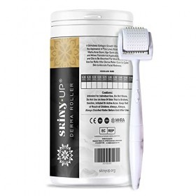 Dermaroller pour barbe et cuir chevelu Skiny Up® | 192 Microneedles en titane 9 tailles. Derma Roller pour la barbe, la pouss