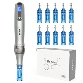 Dr.Pen M8S Kit de stylo à micro-aiguilles sans fil à la maison pour lutter contre lacné, les cicatrices et les rides avec di