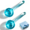 Globes De Glace Fraîcheur | Cryo Roller Gelé Pour Massage Du Visage | Ice Roller Pour Soins De La Peau Avec Liquide Antigel À