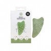 Daily Concepts Daily Jade Gua Sha Facial Tool to Help Sculpt Facial Features by Stimulating the Face and Leaving Brighter Glo