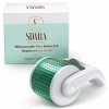 Sdara - Rouleau de rechange pour Dermaroller 2.0 pour le visage/microneedling - 192 micro-aiguilles en acier inoxydable de 0,