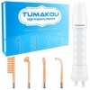 Appareil Haute Frequence Esthetique - TUMAKOU Appareil Visage Anti Ride Avec 4 Electrodes pour Soins pour le Visage - Traitem