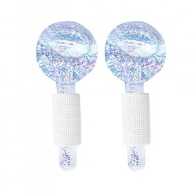 Facial Ice Globes Lot de 2 masseurs de glace pour le visage et les yeux - Pour réduire les poches et les cernes - Pour apaise