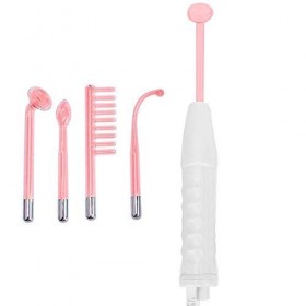 Appareil Haute Fréquence 4 Pcs, Portable Baguette électrothérapie machine machine faciale de pièces de haute fréquence raffer