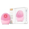 FOREO LUNA 4 plus Brosse nettoyante visage - NIR+ masque LED rouge - Brosse silicone nettoyante et raffermissante - Masseur a