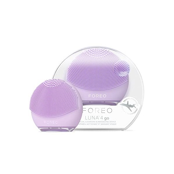 FOREO LUNA 4 go Brosse Nettoyante, Massante & Raffermissante Visage - Brosse Premium - Améliore labsorption des soins - Acce