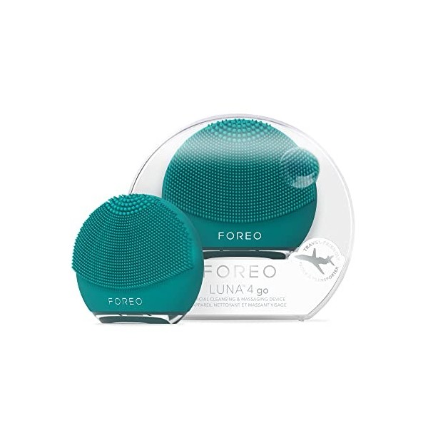 FOREO LUNA 4 go Brosse Nettoyante, Massante & Raffermissante Visage - Brosse Premium - Améliore labsorption des soins - Acce