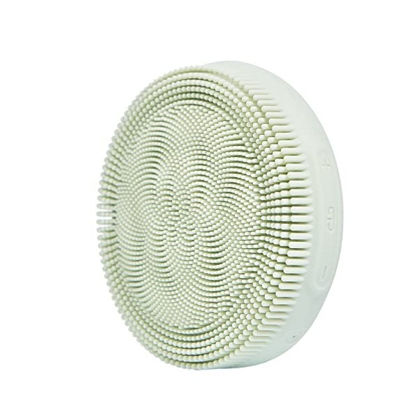 ICHIGO - EASY CLEAN GO - Brosse visage sonique avec anneau de fixation, avec 5 intensités réglables, charge par USB, étanche 