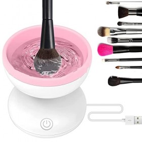Machine de Nettoyage de Brosse de Maquillage électrique, Séchoir à Brosse Cosmétique à Haute Vitesse à Faible Bruit et à Séch