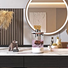 Système de Nettoyage de Pinceaux de Maquillage électrique, Nettoyage Efficace, Séchage et Polyvalent pour les Types de Pincea