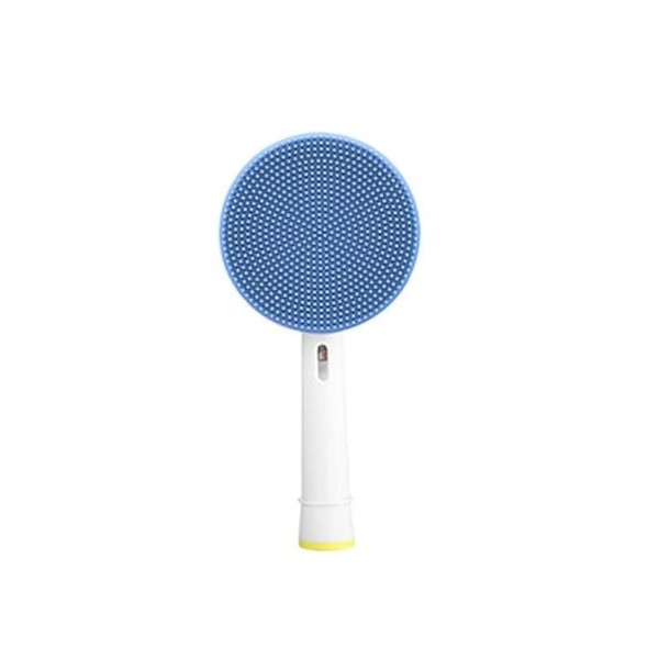 Mengsiy Têtes de Brosse de Rechange for Brosse à Dents Brosse de Nettoyage du Visage Tête de Nettoyage en Silicone électrique