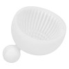 Bol de Nettoyage de Brosse de Maquillage en Silicone Doux et Flexible Nettoyant de Brosse Cosmétique Bol de Nettoyant en Sili