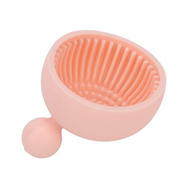 Bol de Nettoyage de Brosse de Maquillage en Silicone Doux et Flexible Nettoyant de Brosse Cosmétique Bol de Nettoyant en Sili