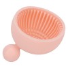 Bol de Nettoyage de Brosse de Maquillage en Silicone Doux et Flexible Nettoyant de Brosse Cosmétique Bol de Nettoyant en Sili