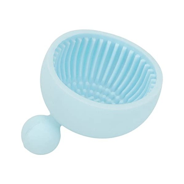 Bol de Nettoyage de Brosse de Maquillage, Bol de Nettoyage de Brosse de Manucure Souple et Flexible, Bol de Nettoyage en Sili