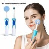 Tête de Rechange pour Brosse Nettoyante pour le Visage pour Bases de Brosses à Dents électriques Brosses Rotatives pour le Vi