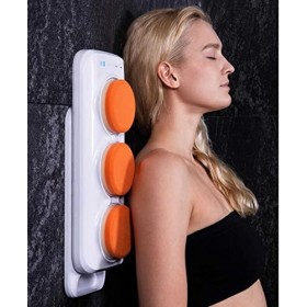 WUXLJ Ã‰purateur de Dos Mural, Brosse de Bain électrique pour Le Dos, Rotation à 360 ° et étanche IPX7, Tampon de Lavage de B