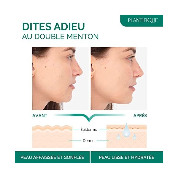 Double Menton 5 Masques Visage V-Line pour Raffermir et Resserrer la Peau- Réducteur et Sculpteur de Mâchoire- Masque au Coll