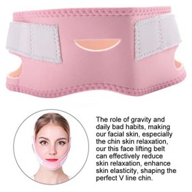 Ceinture de levage pour le double menton, double menton réducteur, ruban adhésif pour le visage, masque réutilisable pour le 