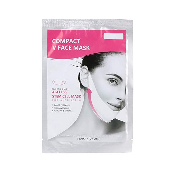 Masque modelant Le Visage en V, Menton Professionnel en Forme de V, Masque de Sommeil raffermissant pour Le Cou, Masque raffe