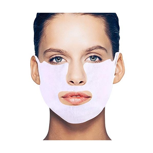 Masque lifting - masque buccal amincissant le menton, masque lifting en forme de V - pour le lifting du cou et du menton, ant