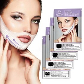 Masque Lifting hydratant V Masque Visage Lifting V LineLifting du Visage Masque Anti-vieillissement Anti-rides Raffermissant 