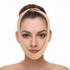 Masque amincissant anti-rides pour le visage - Ceinture amincissante - Anti-âge - Respirant - Compression du menton M 