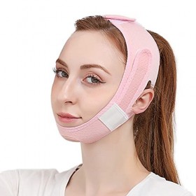 Lucktao V Masque, Face Lift Belt pour réduire le double menton, masque de shaper pour le visage,Réducteur de double menton,Ma