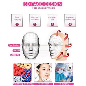 Visage amincissant la ceinture de joue, bandage masque masque sangle de peau double menton face-lift, sangle de levage du vis